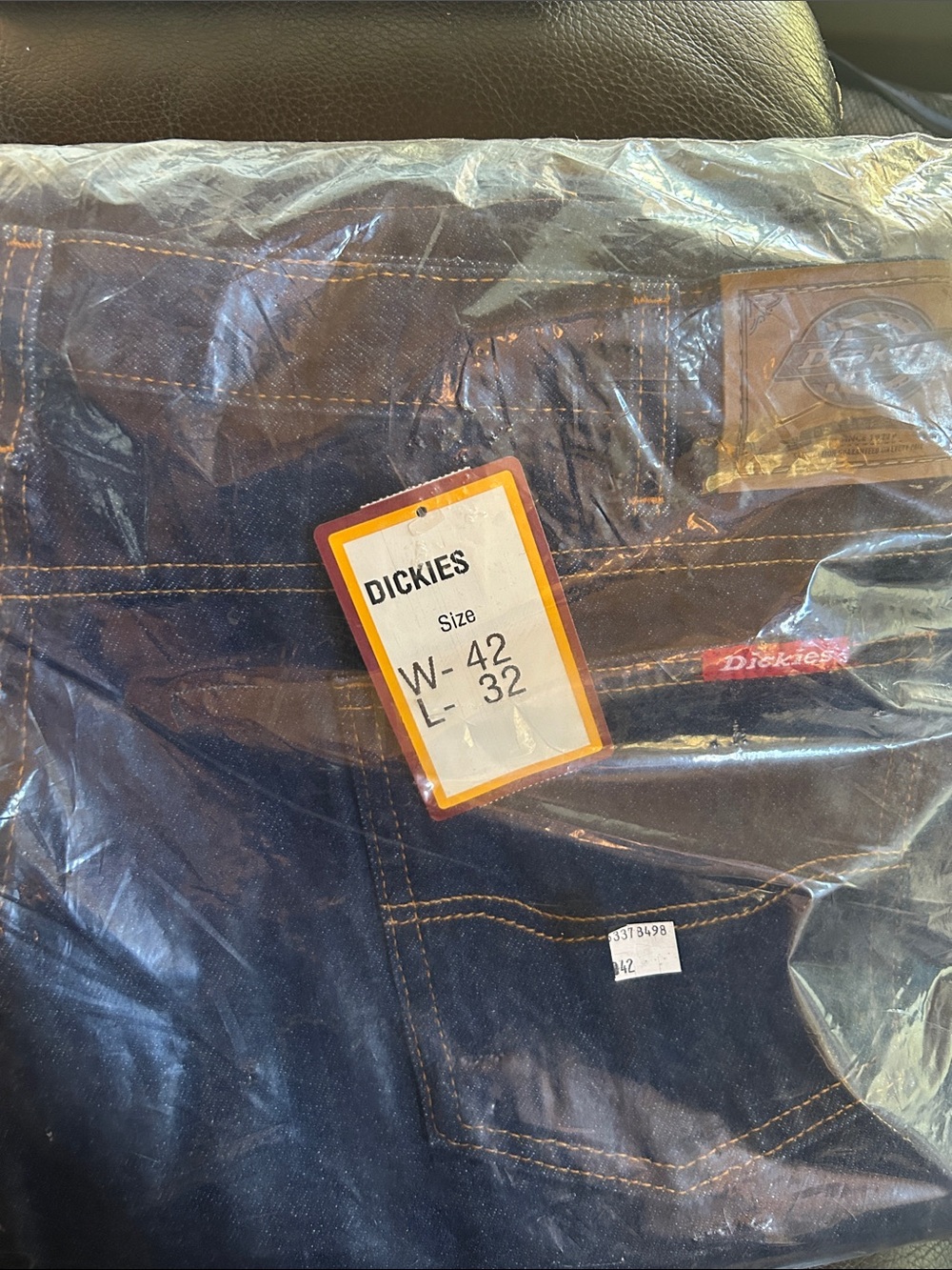 Dickies Men's Dark Indigo Relaxed Jeans